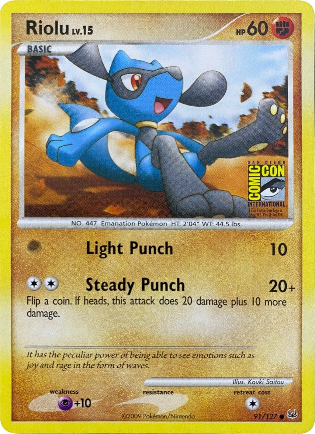 Riolu 091/127 Miscellaneous Cards & Products - Promo