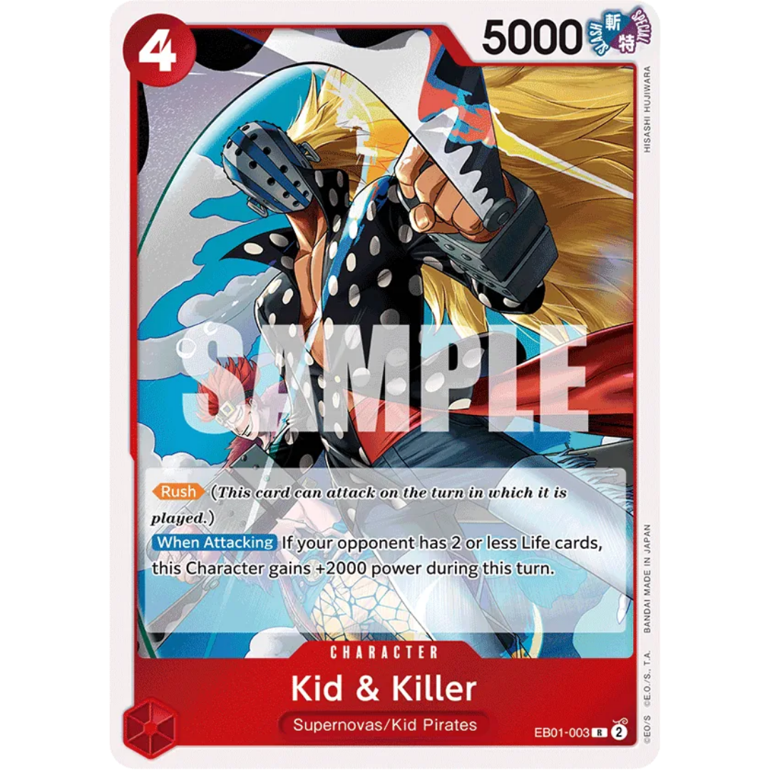 Kid & Killer (EB01-003) - Extra Booster: Memorial Collection Foil