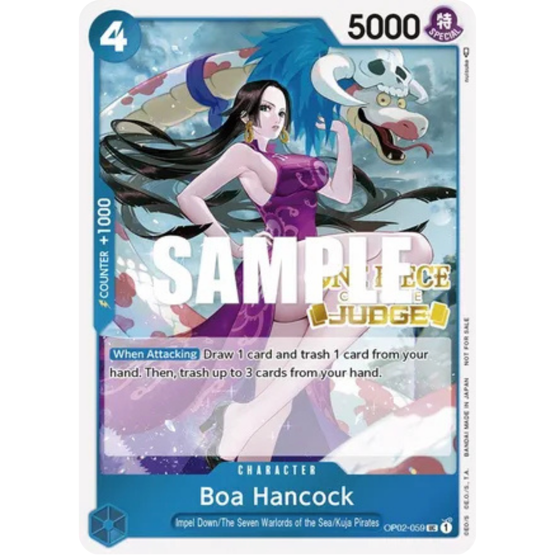 Boa Hancock (Judge) (OP02-059) - One Piece Promotion Cards Foil