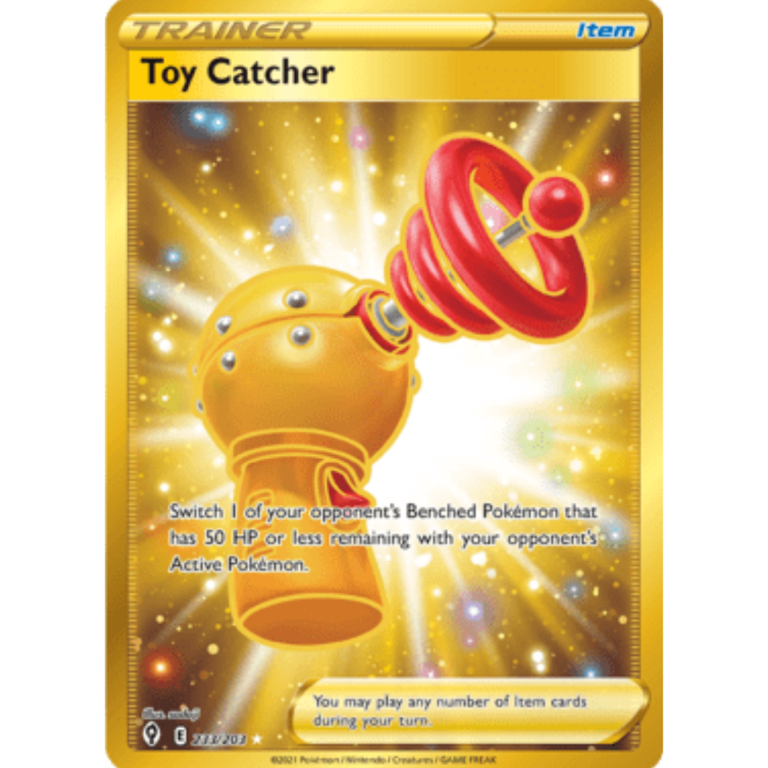Toy Catcher (Secret) 233 - Holofoil SWSH07 Evolving Skies - Secret Rare