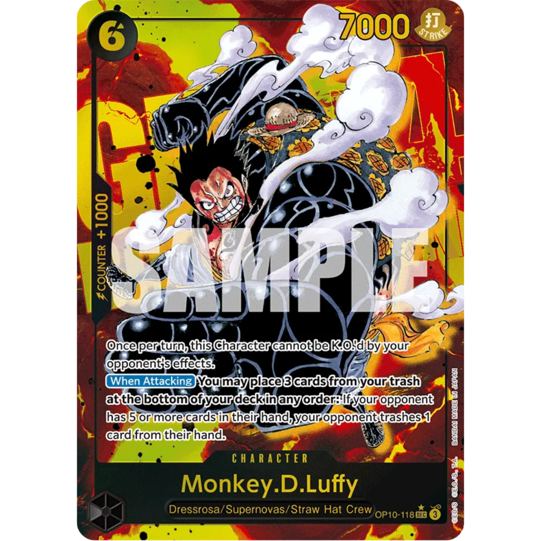 Monkey.D.Luffy (118) (Parallel) (OP10-118) - Royal Blood Foil