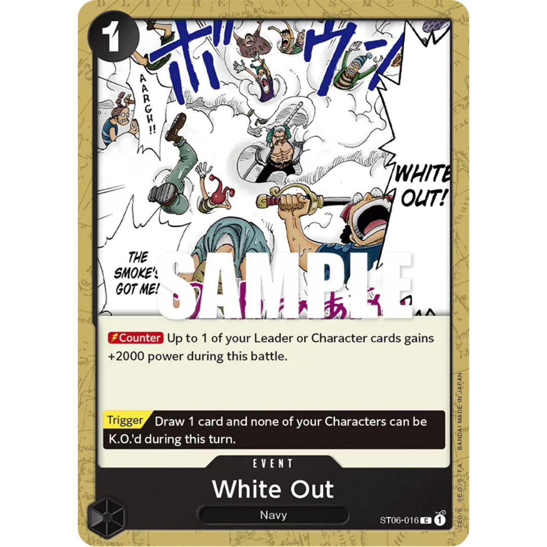 White Out (ST06-016) - Starter Deck 6: Absolute Justice