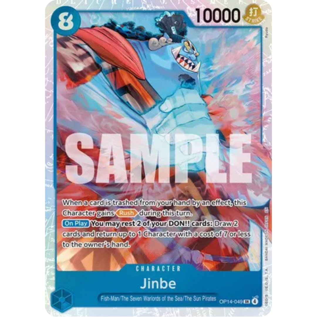 Jinbe - OP14-049 (OP14-049) - The Azure Sea's Seven Foil