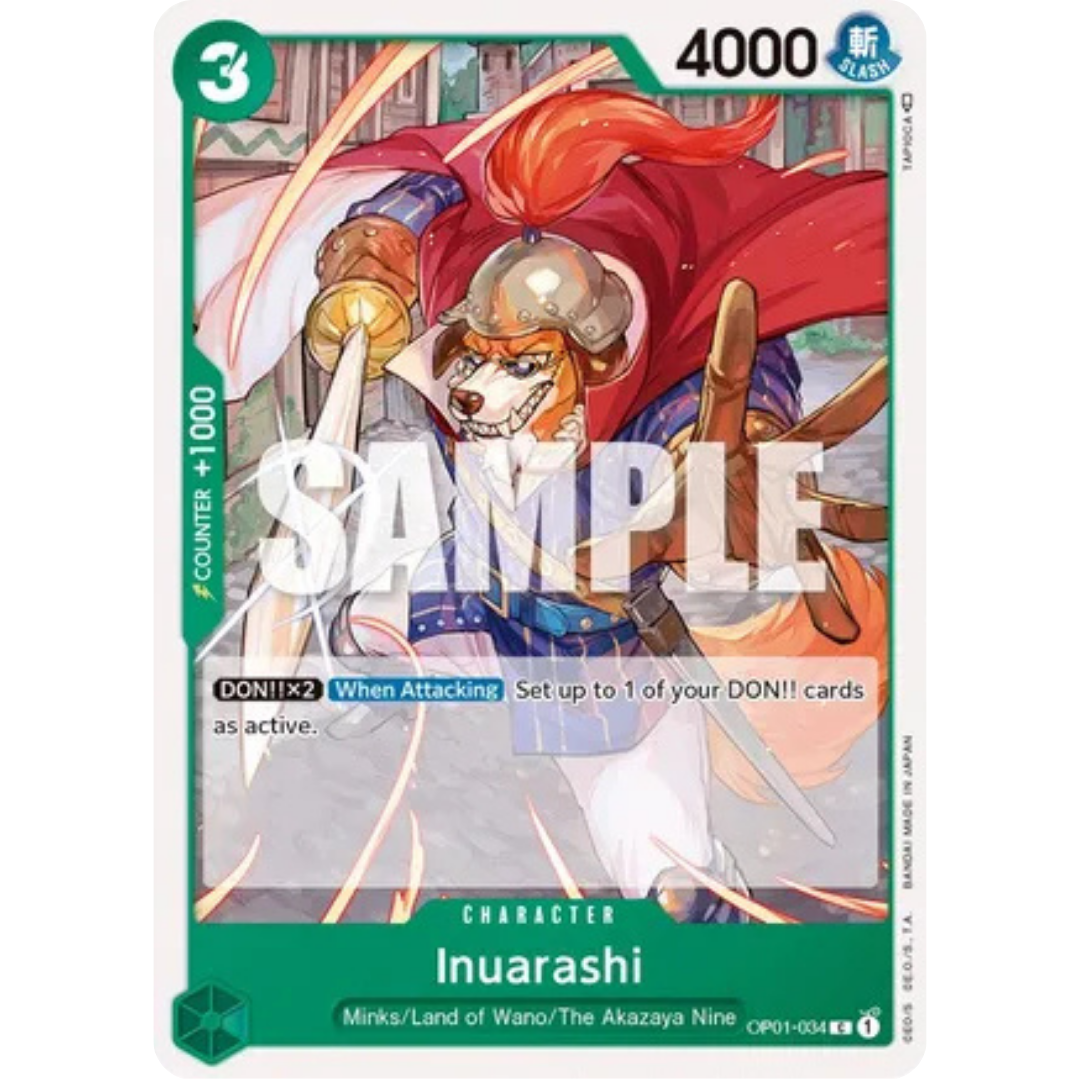 Inuarashi (OP01-034) - Romance Dawn