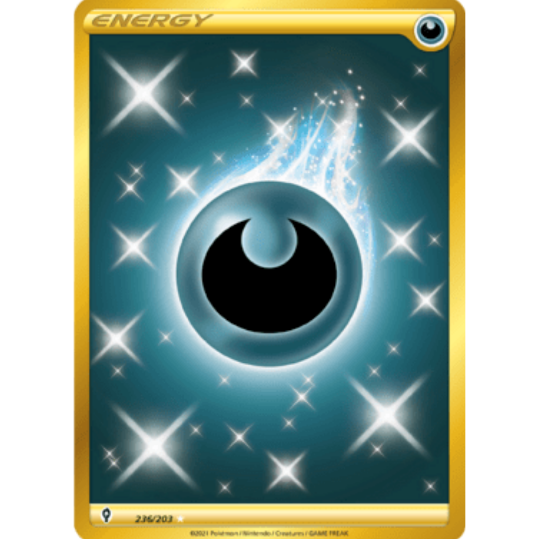 Darkness Energy (Secret) 236 - Holofoil SWSH07 Evolving Skies - Secret Rare