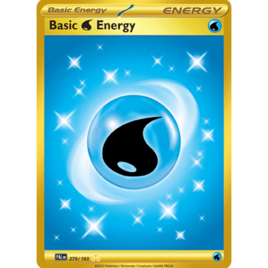 Basic Water Energy 279/193 - Holofoil SV02 Paldea Evolved - Hyper Rare