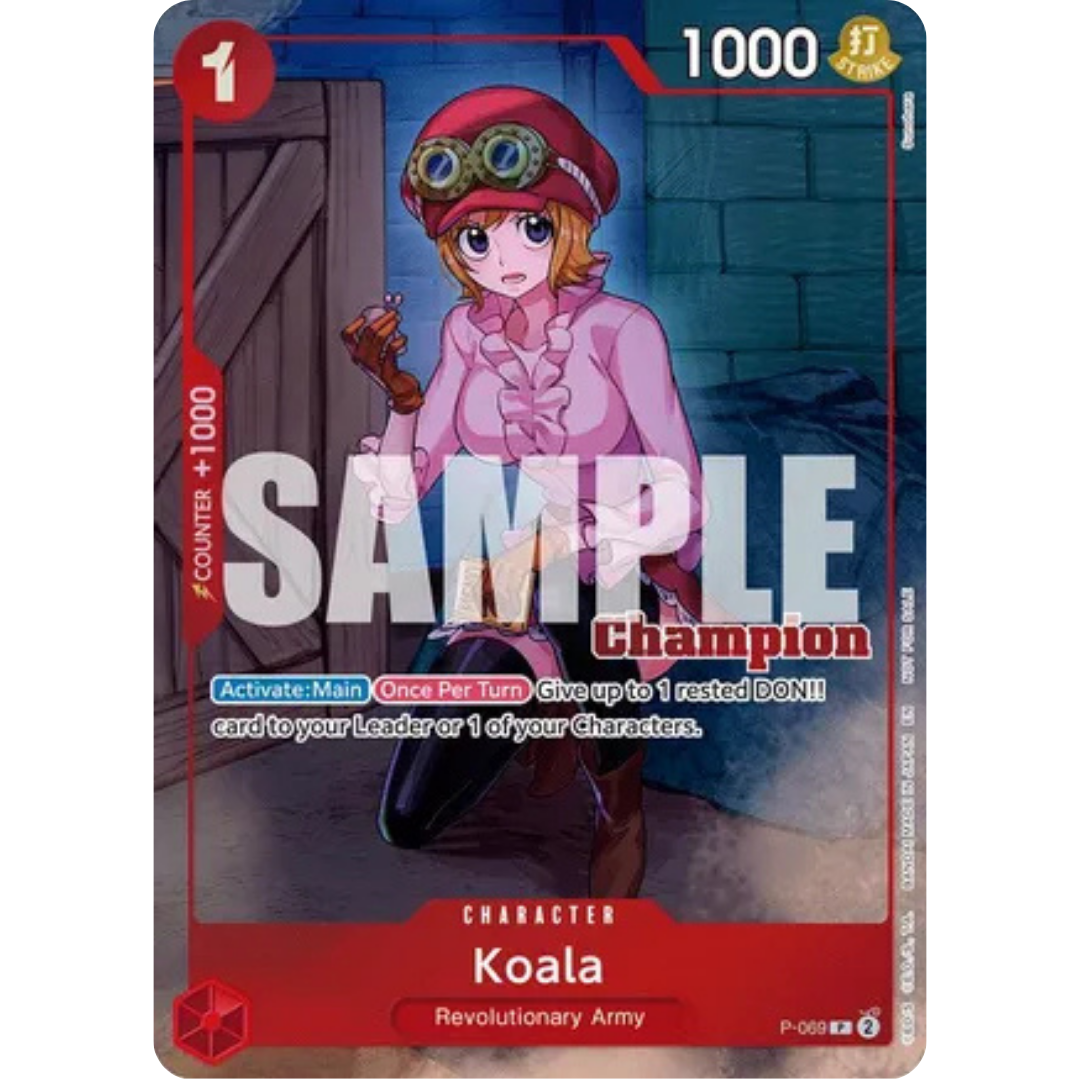 Koala (CS 25-26 Winner Card Set 2) (P-069) - One Piece Promotion Cards Foil