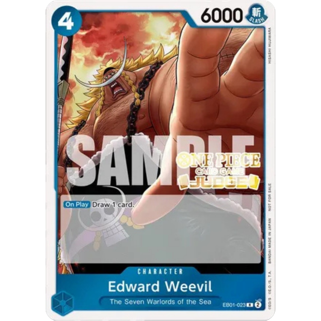 Edward Weevil (Judge Pack Vol. 4) (EB01-023) - One Piece Promotion Cards Foil