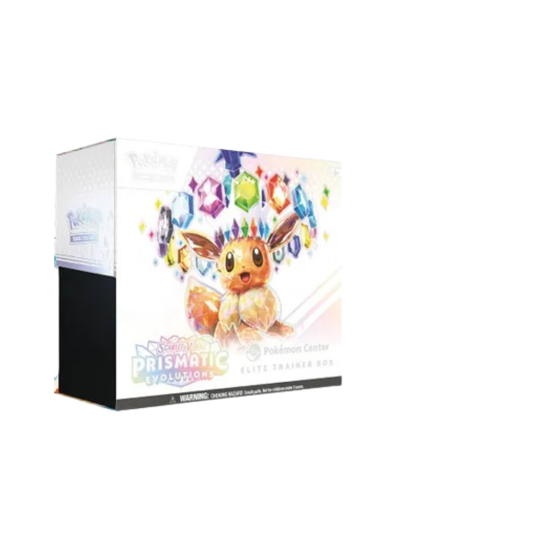 Prismatic Evolutions Pokemon Center Elite Trainer Box (Exclusive) Case