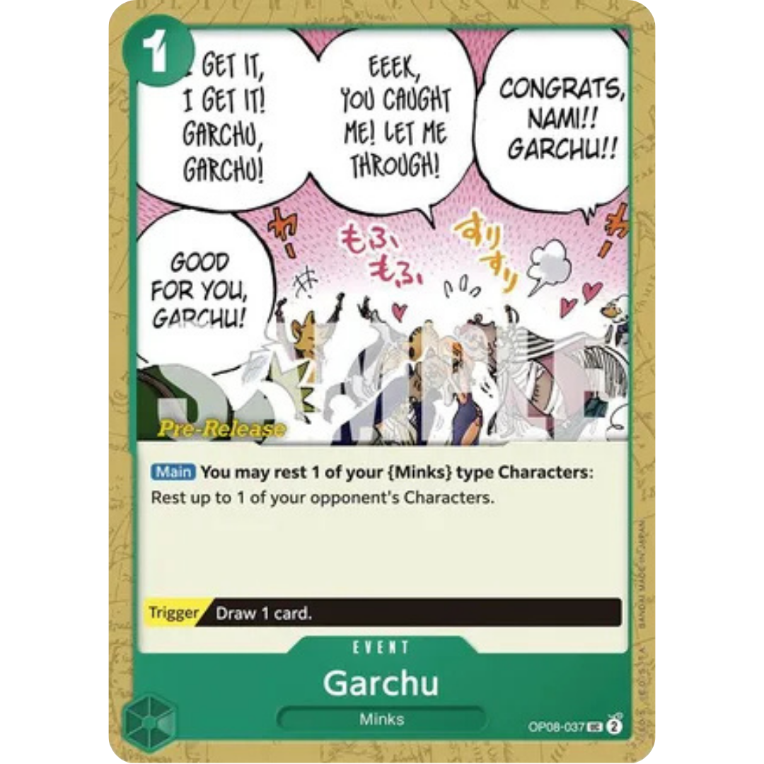 Garchu (OP08-037) - Two Legends Pre-Release Cards