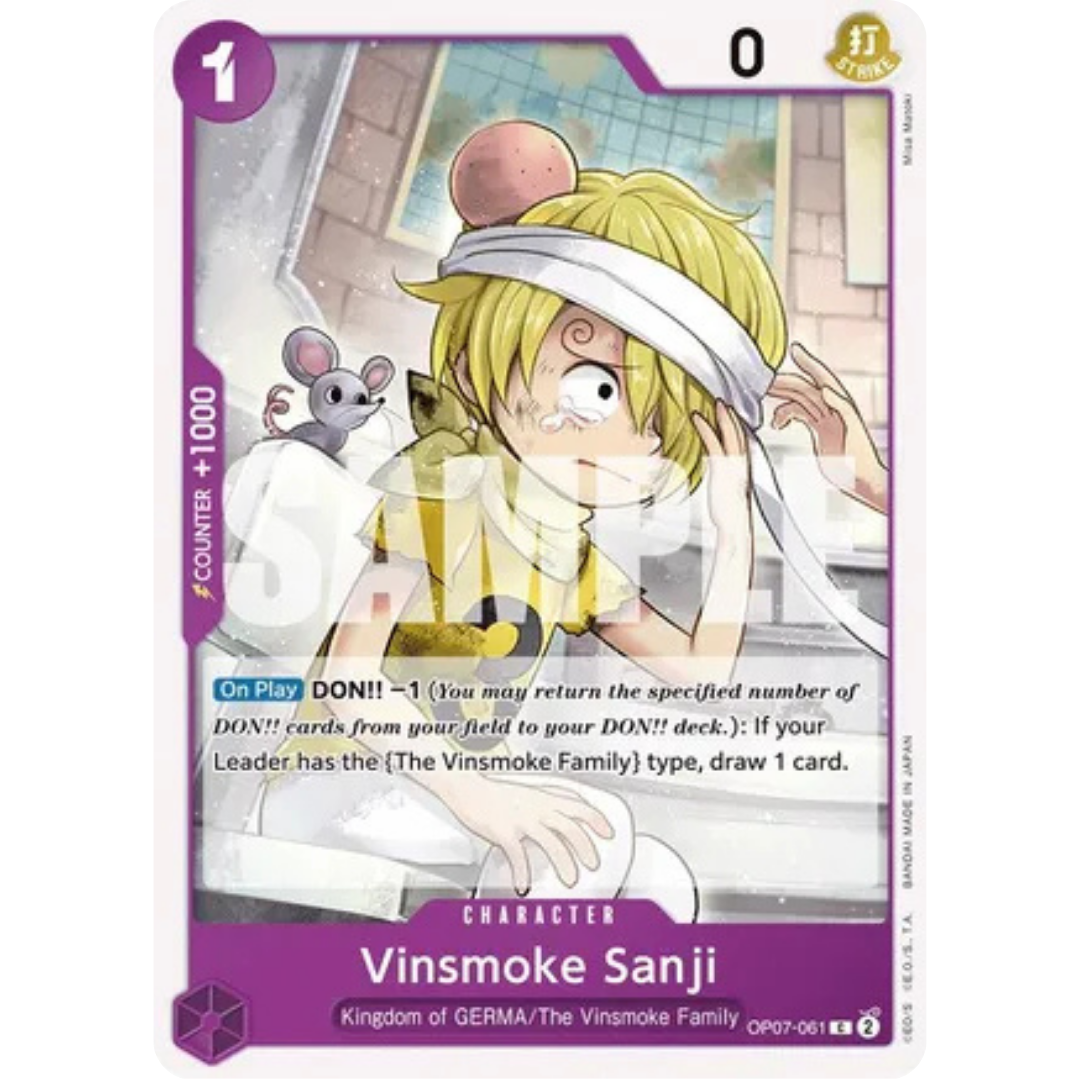 Vinsmoke Sanji (OP07-061) - 500 Years in the Future
