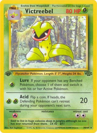Victreebel (30) 030 - Unlimited Jungle - Rare