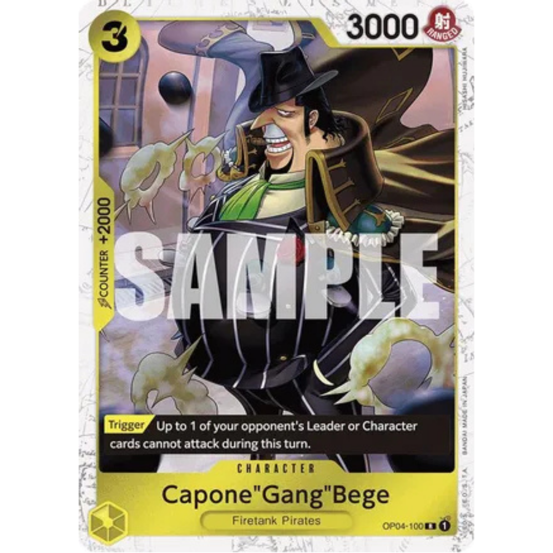 Capone"Gang"Bege (OP04-100) (Jolly Roger Foil) (OP04-100) - Premium Booster -The Best- Foil