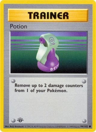 Potion 094/102 - 1st Edition Base Set Shadowless - Common