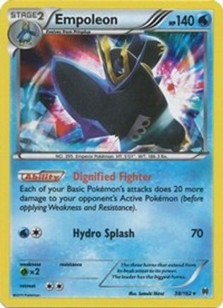 Empoleon 038/162 - Holofoil XY BREAKthrough - Holo Rare