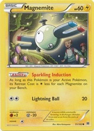 Magnemite (51) 051 - Reverse Holofoil XY BREAKthrough - Common