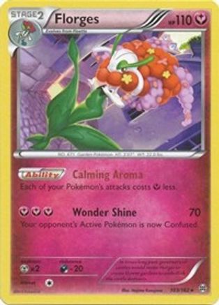 Florges 103 - Reverse Holofoil XY BREAKthrough - Rare