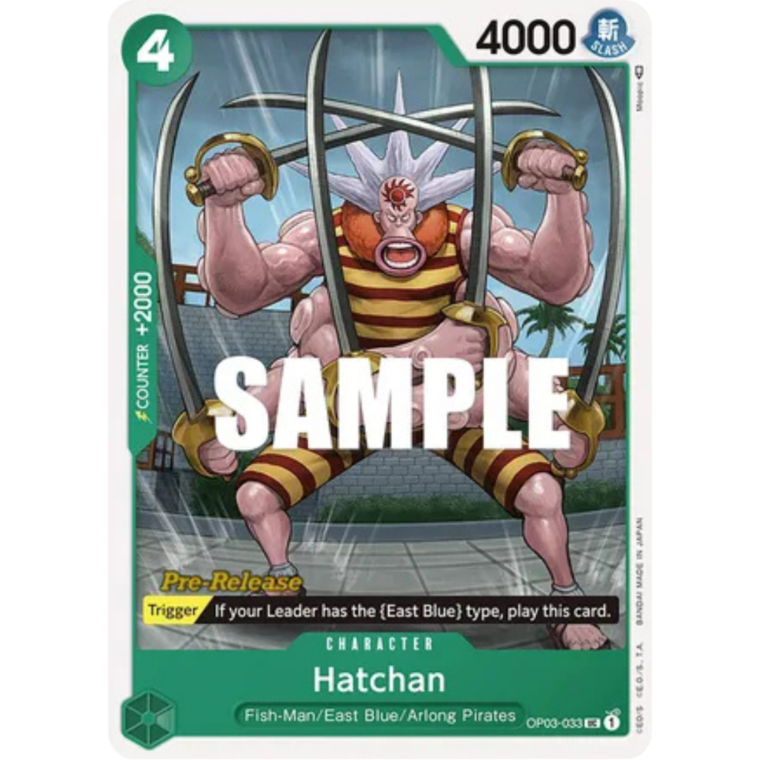 Hatchan (OP03-033) - Pillars of Strength Pre-Release Cards