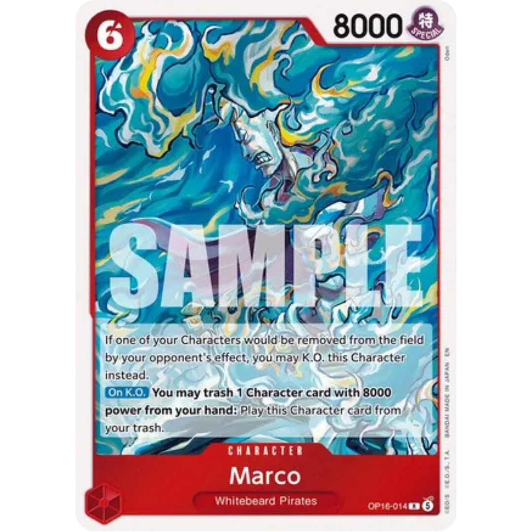 Marco (OP16-014) - The Time of Battle Foil
