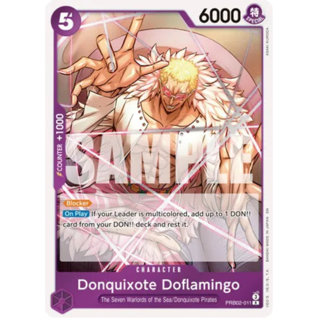 Donquixote Doflamingo (PRB02-011) - Premium Booster -The Best- Vol. 2 Foil