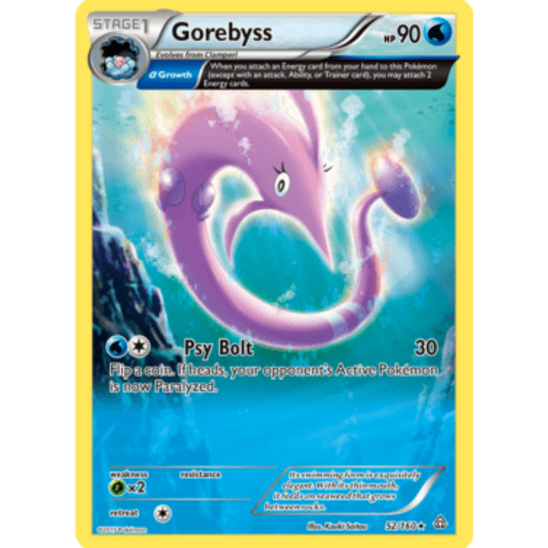 Gorebyss (Alpha) 052/160 XY Primal Clash - Rare