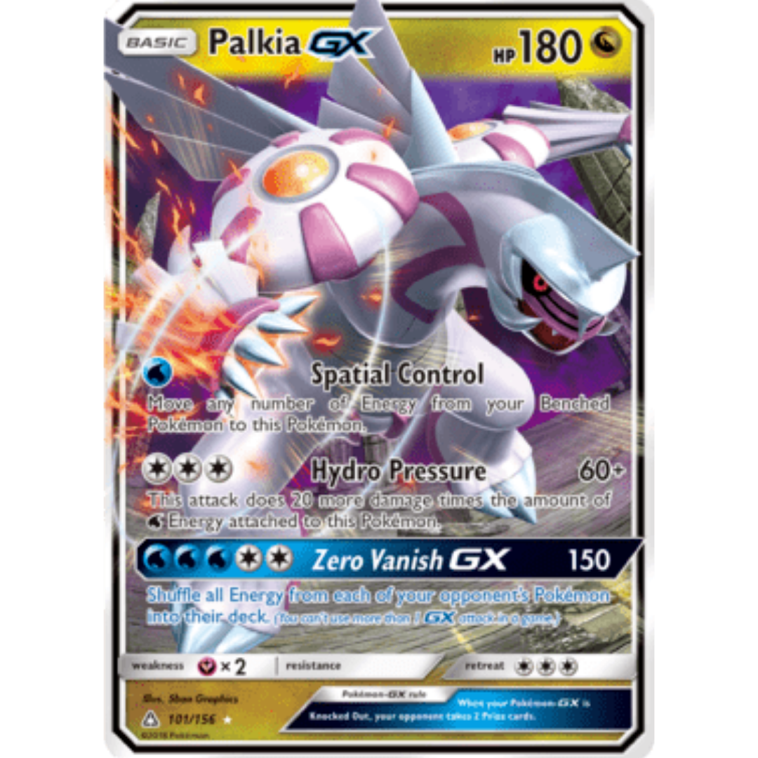 Palkia GX 101 - Holofoil SM Ultra Prism - Ultra Rare