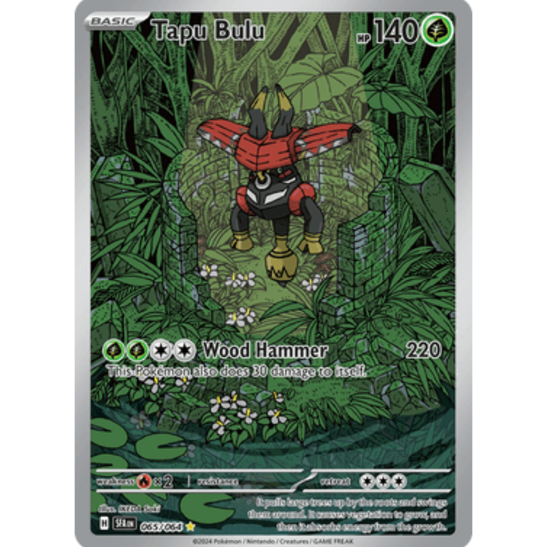Tapu Bulu 065/064 - Holofoil SV Shrouded Fable - Illustration Rare
