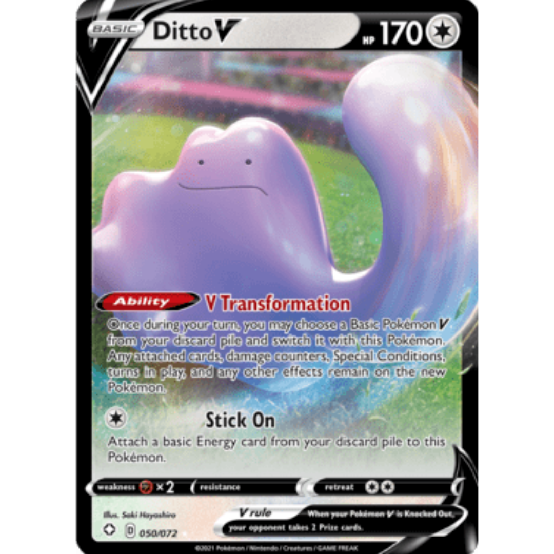 Ditto V 050 - Holofoil Shining Fates - Ultra Rare