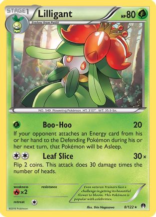 Lilligant 008/122 XY BREAKpoint - Rare