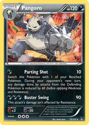 Pangoro - Reverse Holofoil XY BREAKpoint - Rare