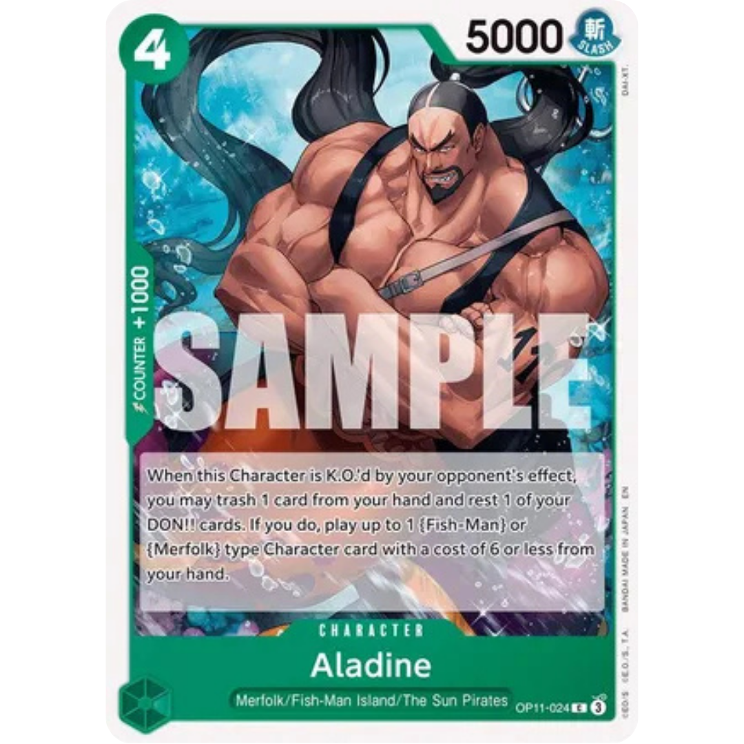 Aladine (OP11-024) - A Fist of Divine Speed