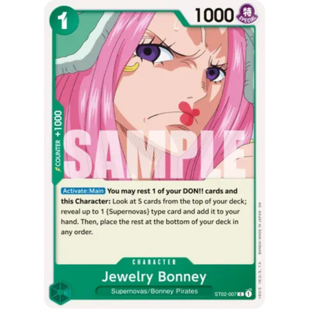 Jewelry Bonney - ST02-007 (Reprint) (ST02-007) - Premium Booster -The Best- Vol. 2