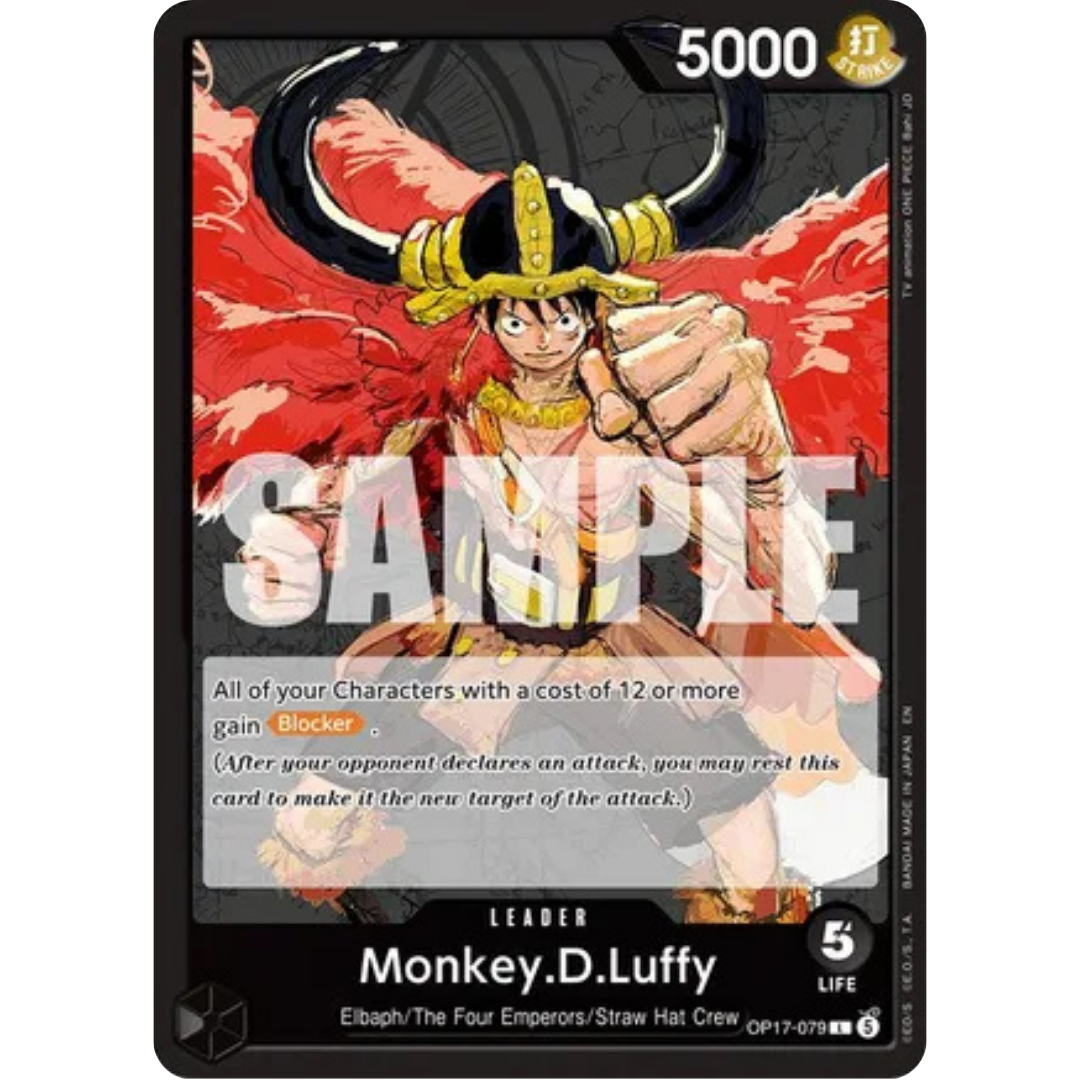 Monkey.D.Luffy (079) (OP17-079) - The World's Strongest Warriors