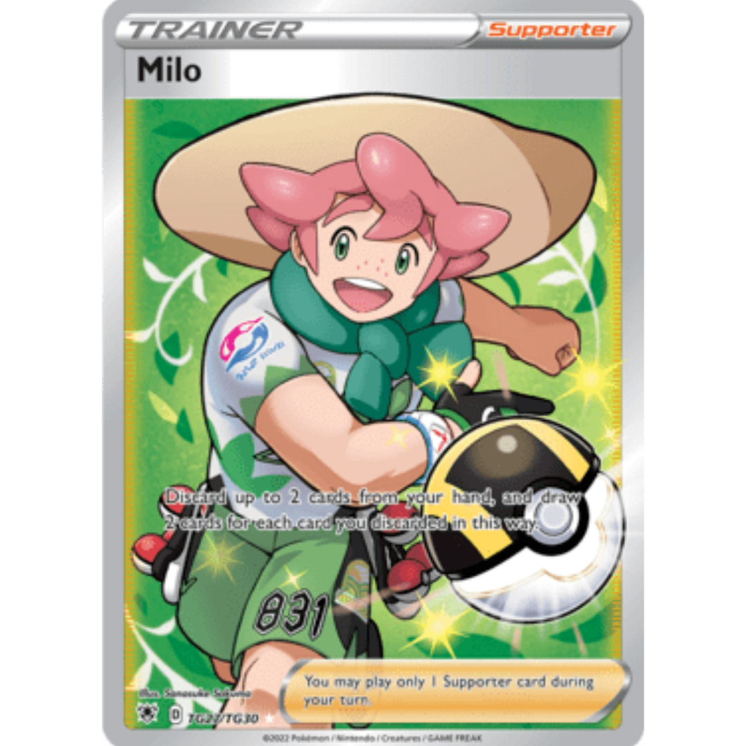 Milo TG27 - Holofoil SWSH10 Astral Radiance Trainer Gallery - Ultra Rare