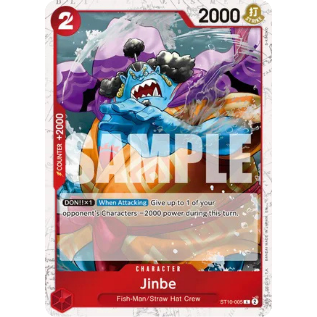 Jinbe - ST10-005 (Pirate Foil) (ST10-005) - Premium Booster -The Best- Vol. 2 Foil