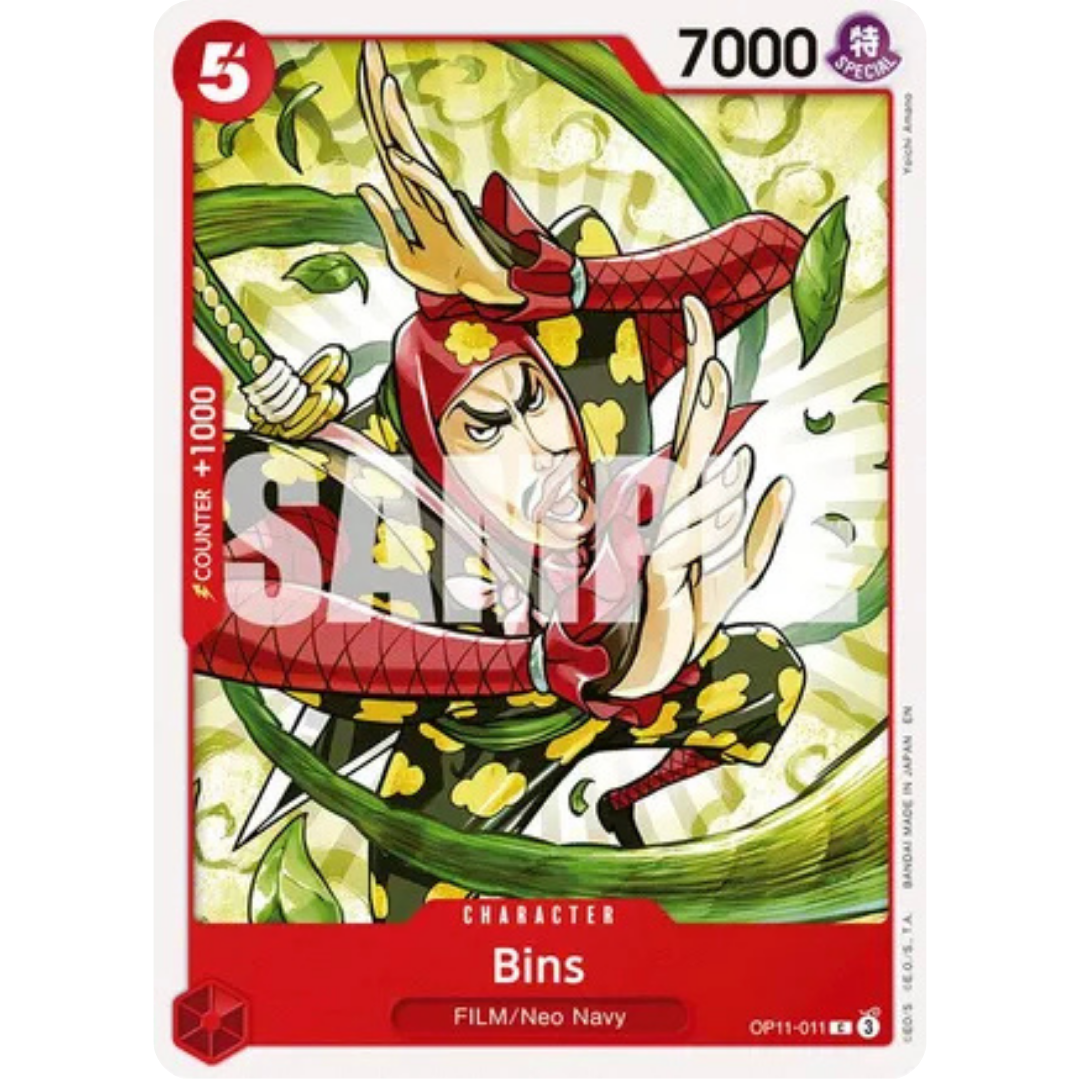 Bins (OP11-011) - A Fist of Divine Speed