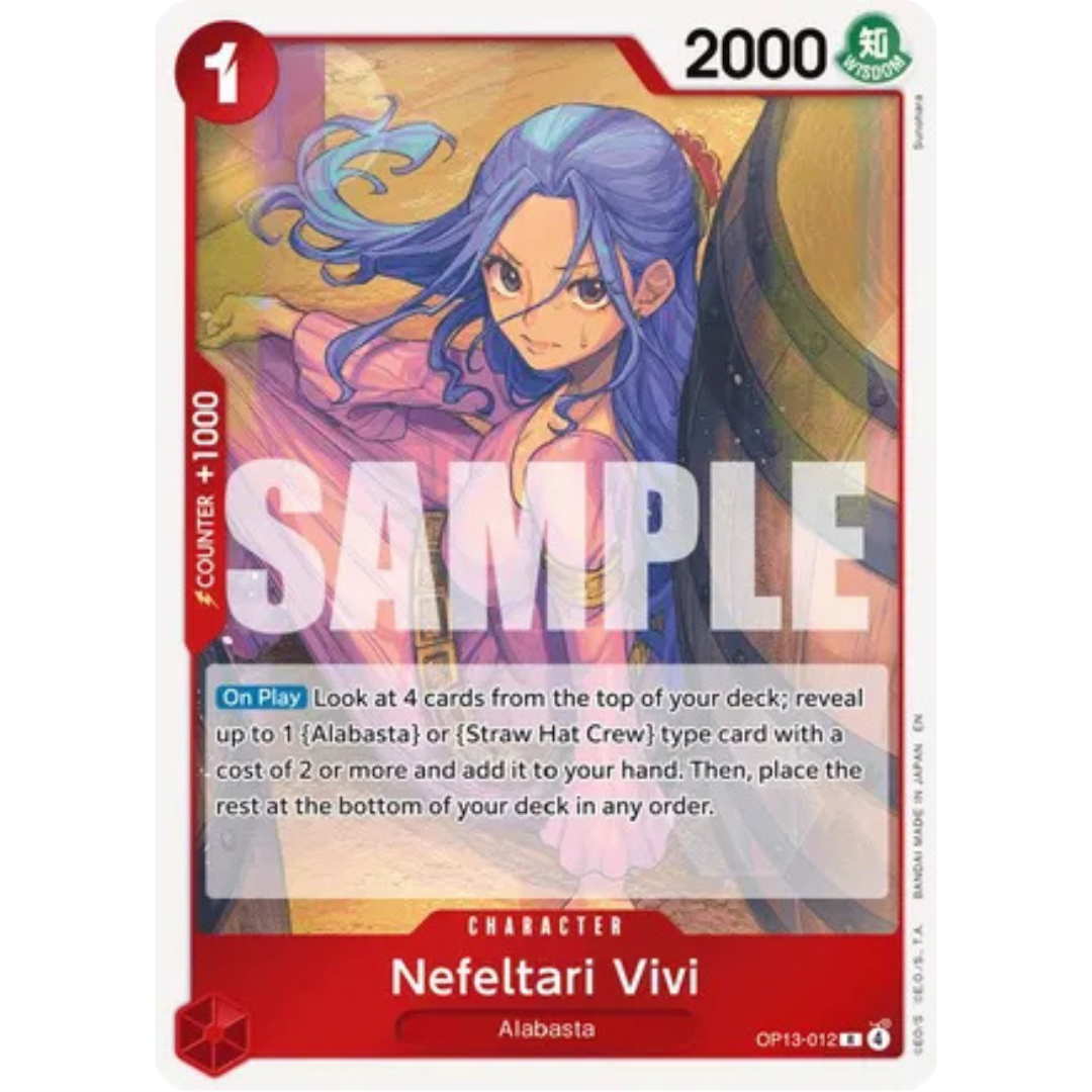 Nefeltari Vivi (OP13-012) - Carrying On His Will Foil