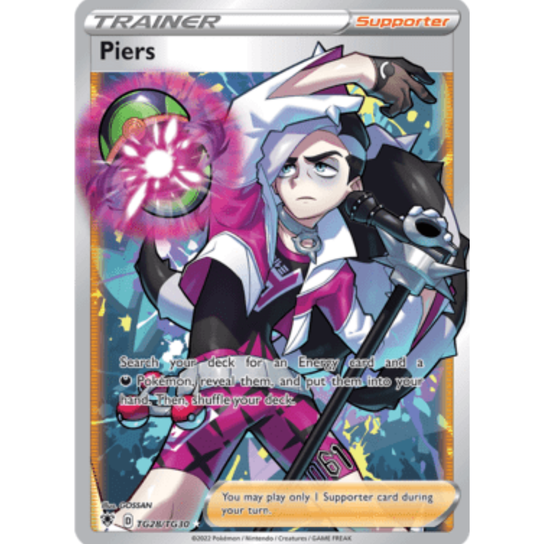 Piers TG28 - Holofoil SWSH10 Astral Radiance Trainer Gallery - Ultra Rare