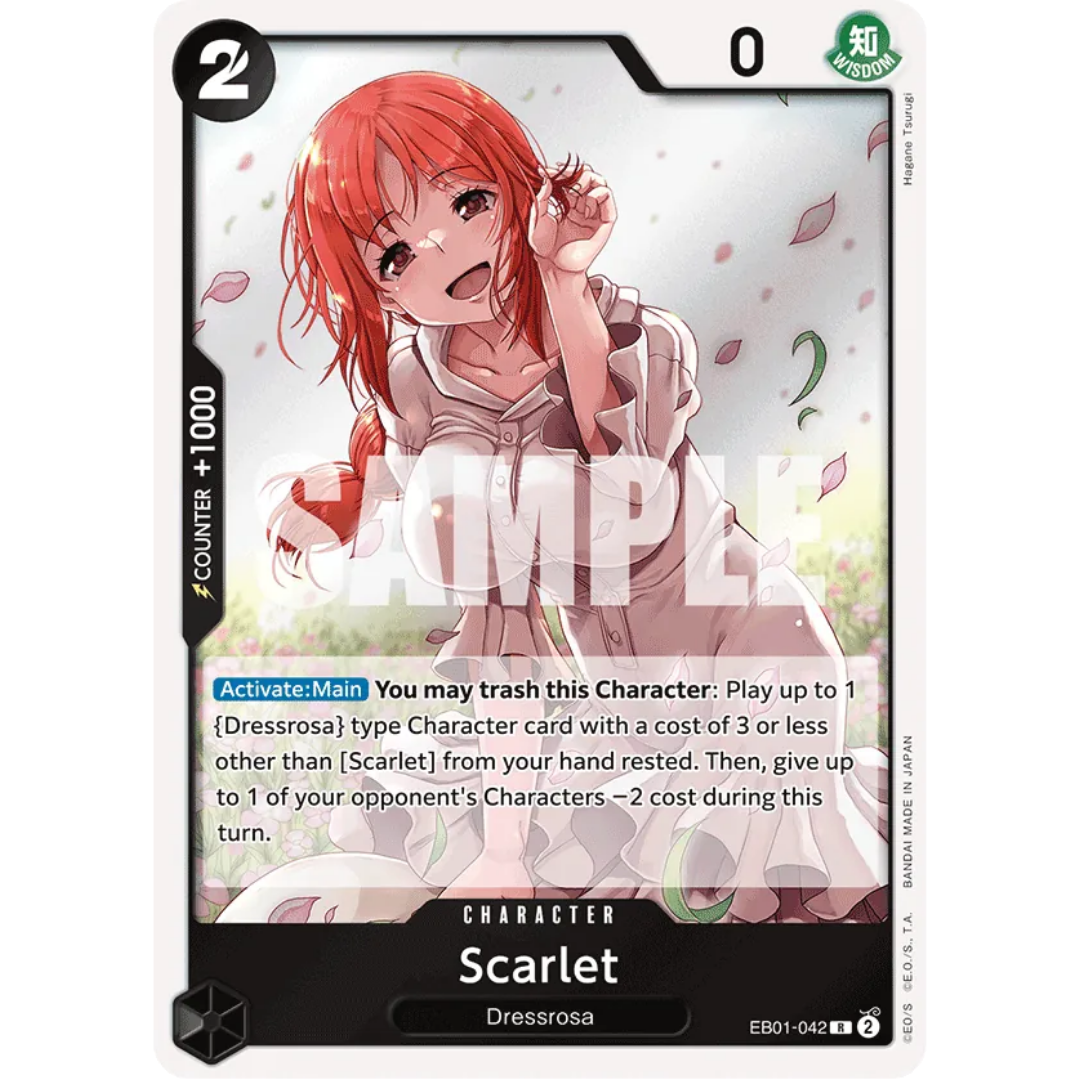 Scarlet (EB01-042) - Extra Booster: Memorial Collection Foil