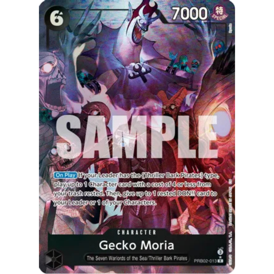 Gecko Moria (Alternate Art) (PRB02-013) - Premium Booster -The Best- Vol. 2 Foil