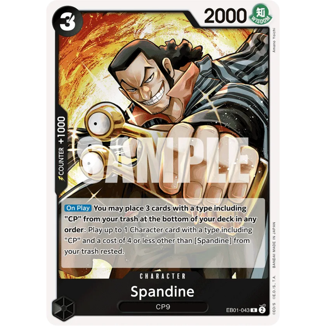 Spandine (EB01-043) - Extra Booster: Memorial Collection Foil
