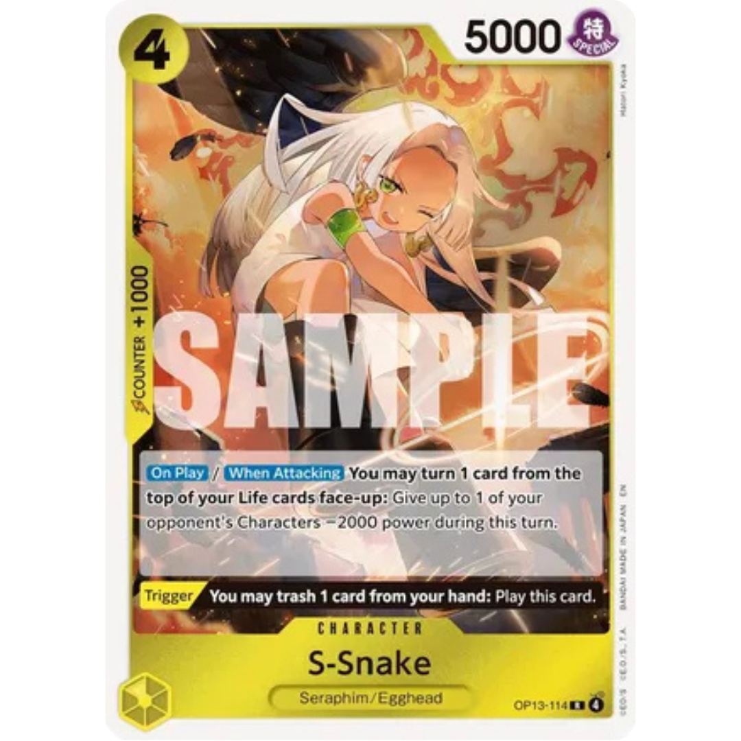 S-Snake (OP13-114) - Carrying On His Will Foil