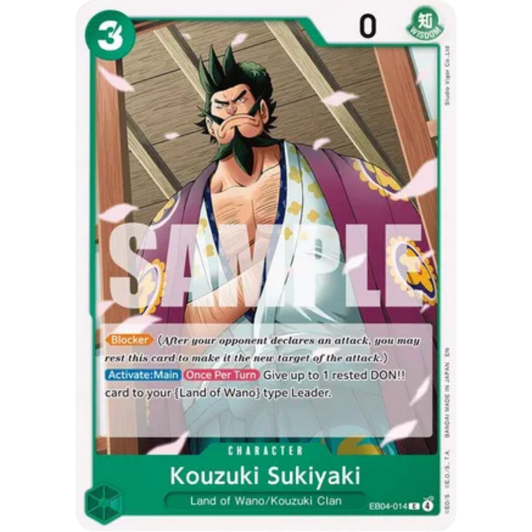 Kouzuki Sukiyaki (EB04-014) - The Azure Sea's Seven