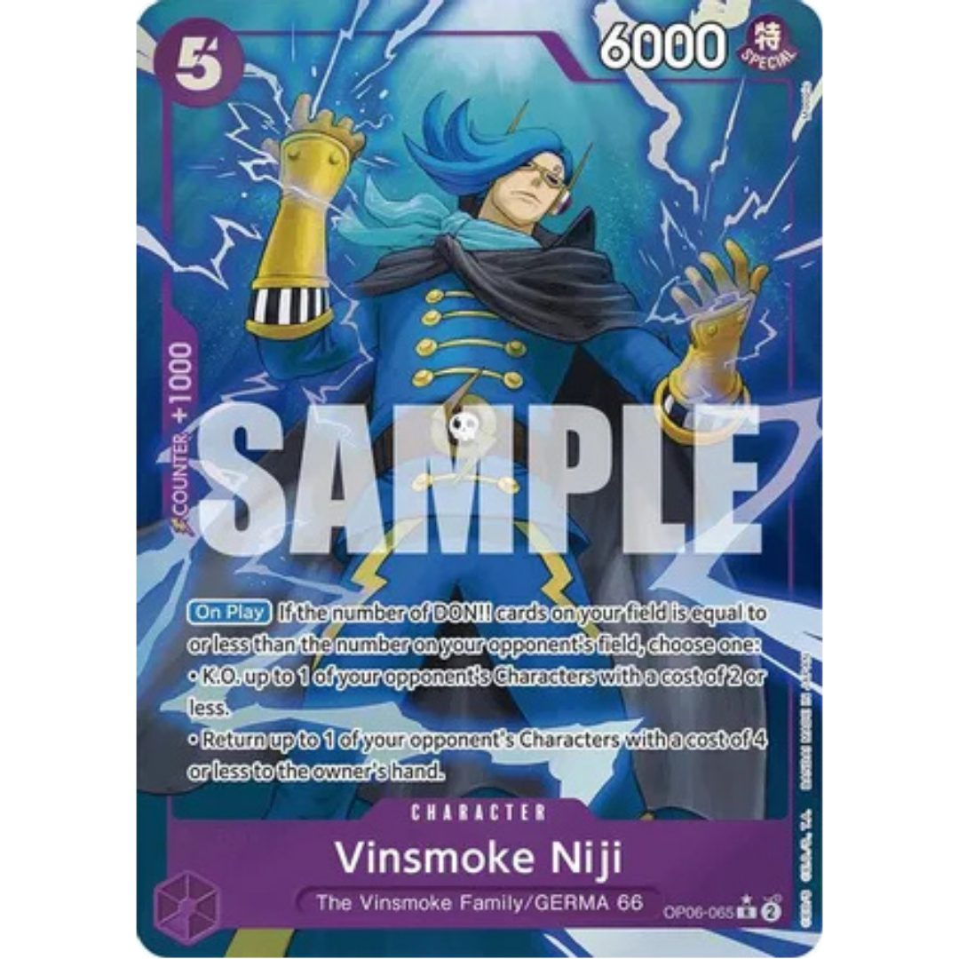Vinsmoke Niji (OP06-065) (Full Art) (OP06-065) - Premium Booster -The Best- Foil