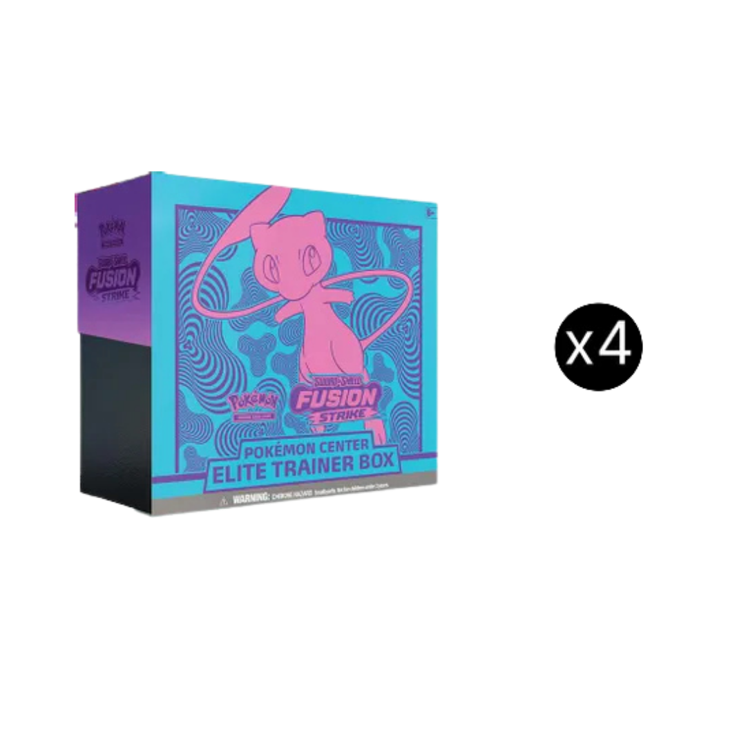 Fusion Strike Pokemon Center Elite Trainer Box Case (Exclusive)