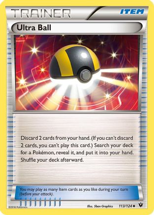 Ultra Ball 113 XY Fates Collide - Uncommon