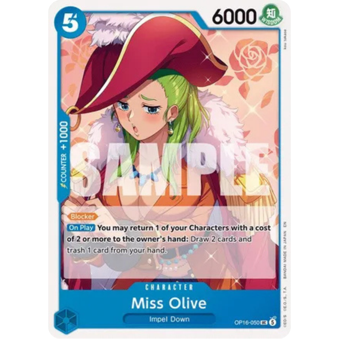Miss Olive (OP16-050) - The Time of Battle