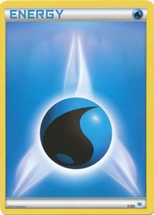 Water Energy (17) XY Trainer Kit Pikachu Libre & Suicune - Common