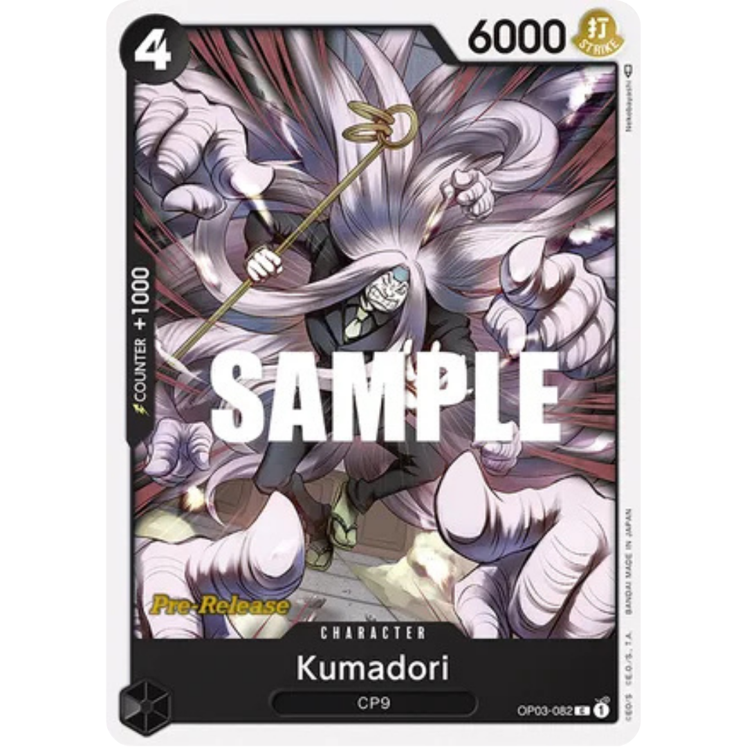 Kumadori (OP03-082) - Pillars of Strength Pre-Release Cards