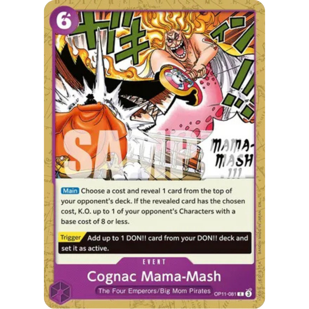 Cognac Mama-Mash (OP11-081) - A Fist of Divine Speed